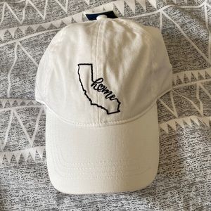 Brand new, never worn white cap